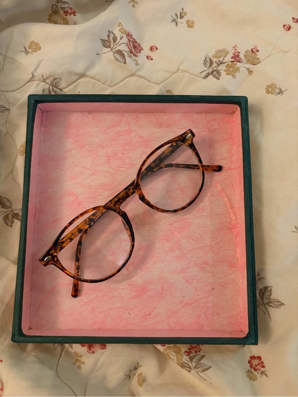 Tortoiseshell Glasses - No Prescription